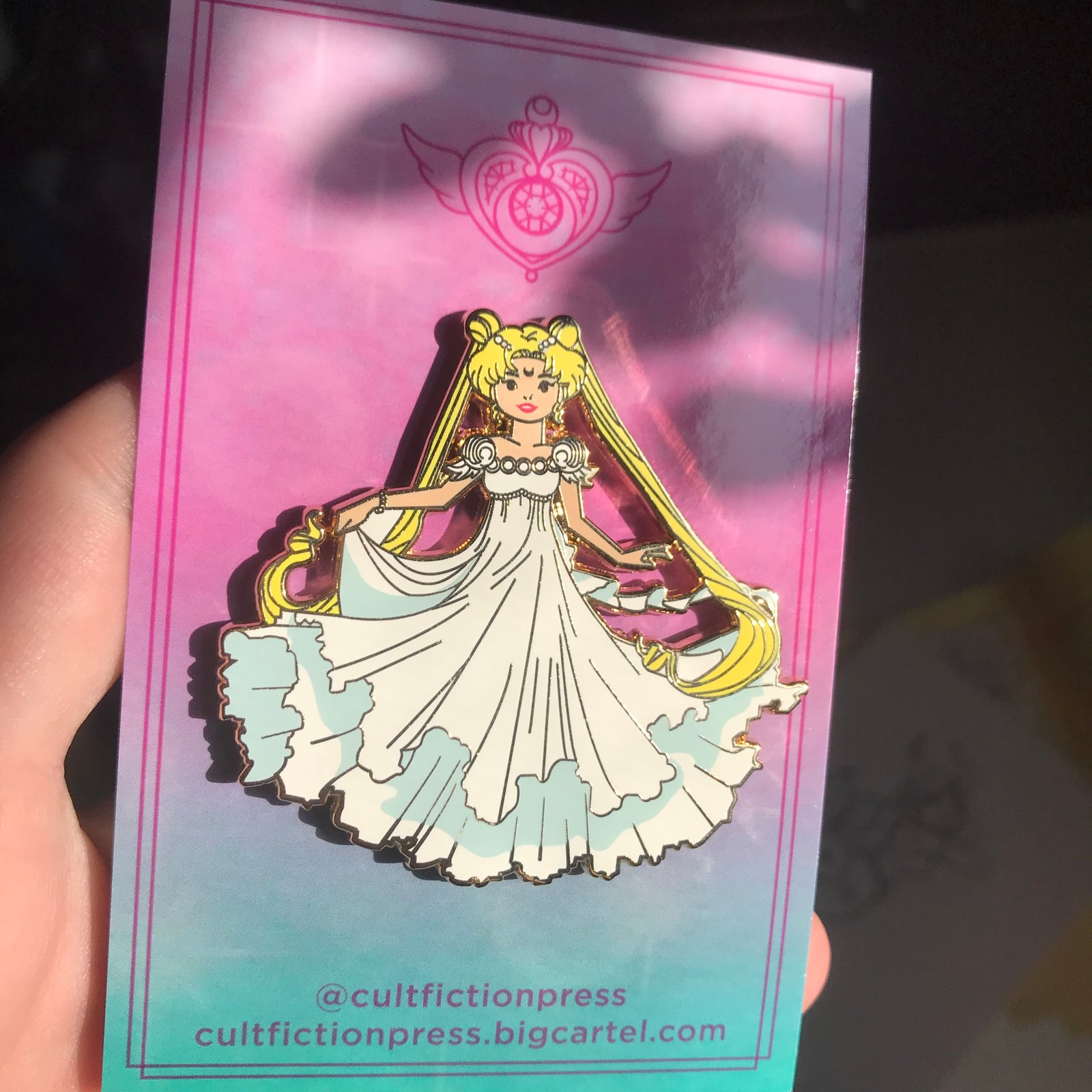Princess Serenity Enamel Pin | Cult Fiction Press