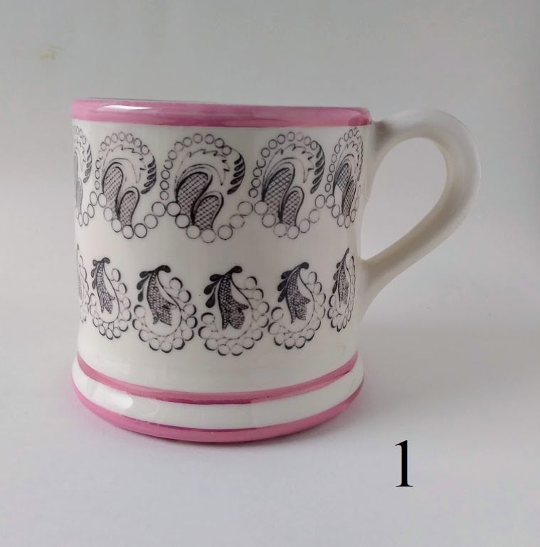 Embroidery mugs