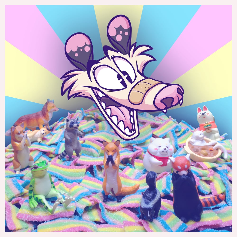 skooshed - plastic candy animals - CD digipak album
