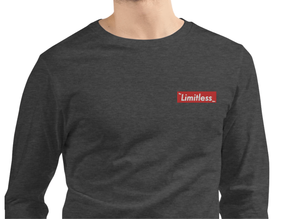 Embroidered "hype beast" Long Sleeve