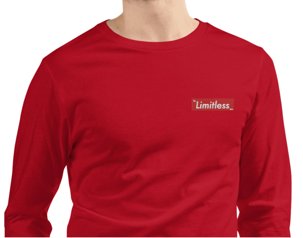 Embroidered "hype beast" Long Sleeve