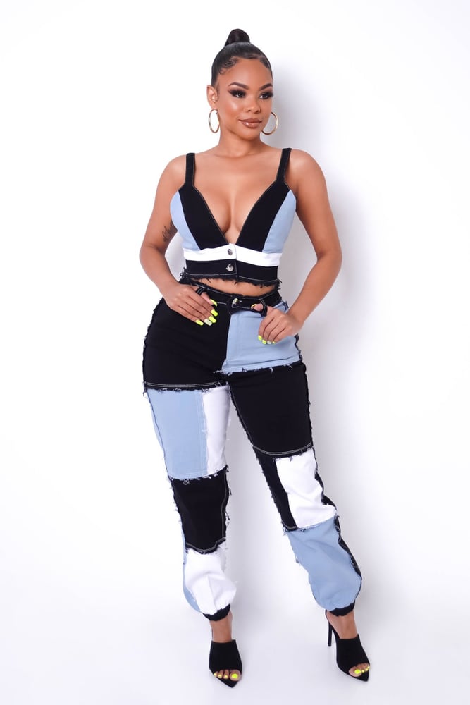 Image of GABRIELLA  BLUE SET