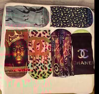 Image 2 of  Personalize customize Ankle socks  all items are made to order when payments clears
