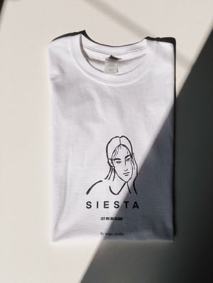 SIESTA - White T-shirt 35€ (4,500¥ approx)