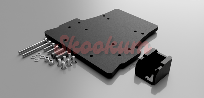 Traxxas X Maxx HobbyWing Max 5 ESC Mounting Kit with Mounting Hardware