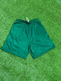 Image 1 of Dark Green Vintage Inspired Shorts 