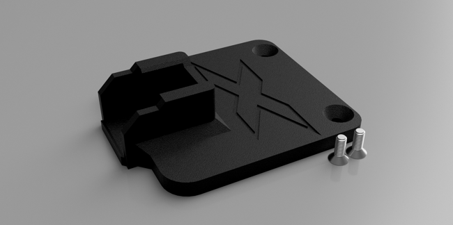 HobbyWing Max 5 or 6 ESC Power Button Mount for Traxxas X Maxx