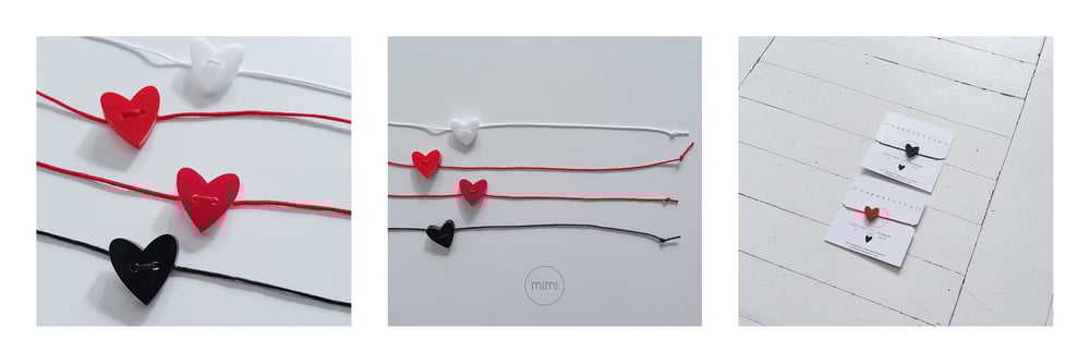 zapestnica SRCE - ORIGINAL // bracelet HEART - ORIGINAL