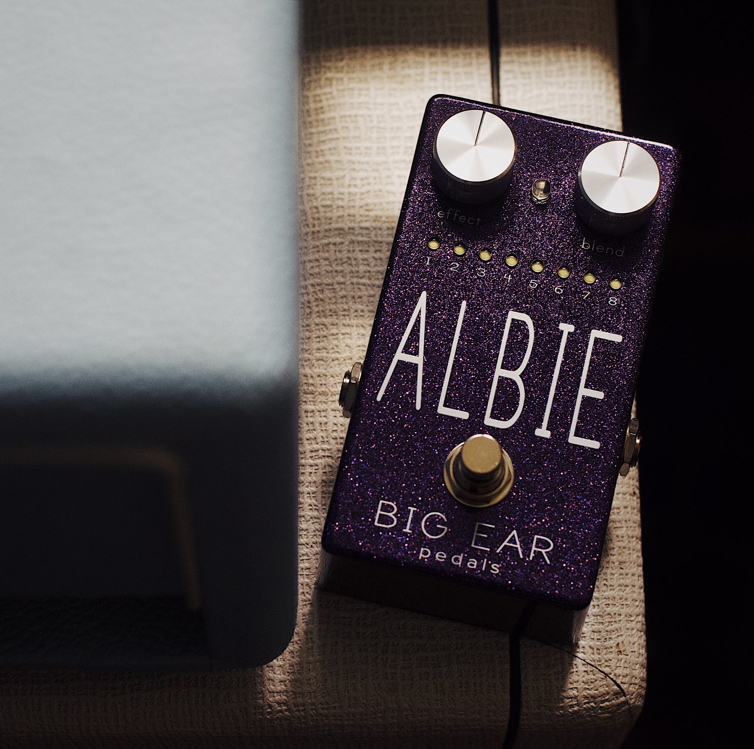 Image of Big Ear Pedals ALBIE - exclusive sparkle purple