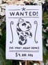 Sea Cowboy Wanted Poster Scribble Sticker Image 3