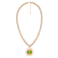 Image 3 of Cross Colours - Retro Medallion - Gold/Green