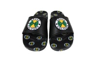 Image 1 of Cross Colours - Circle Logo Slides - Black
