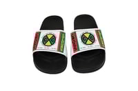 Image 1 of Cross Colours - Label Logo Slides - Black