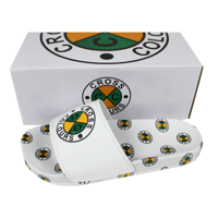 Image 2 of Cross Colours - Circle Logo Slides - White