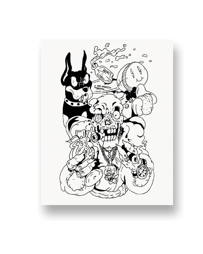 Image of "power" 12 X 8 - print