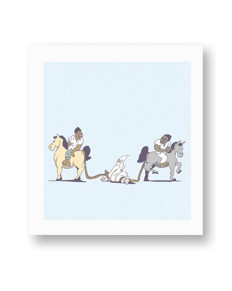 Image of "horses" 12 x 12 - print