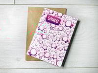 Image 1 of Mr Smileyman Pink Smile Greeting Card