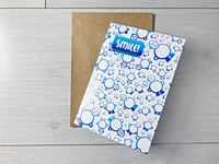 Image 1 of Mr Smileyman Blue Smile Greeting Card