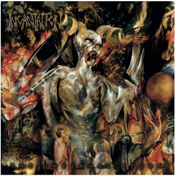 Incantation - The Infernal Storm  (Swamp Green / Metallic Gold Vinyl)