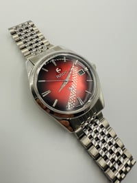 Image 3 of Rado Golden Horse Auto Men’s Watch Red Dial Date Steel Bracelet Swiss Made