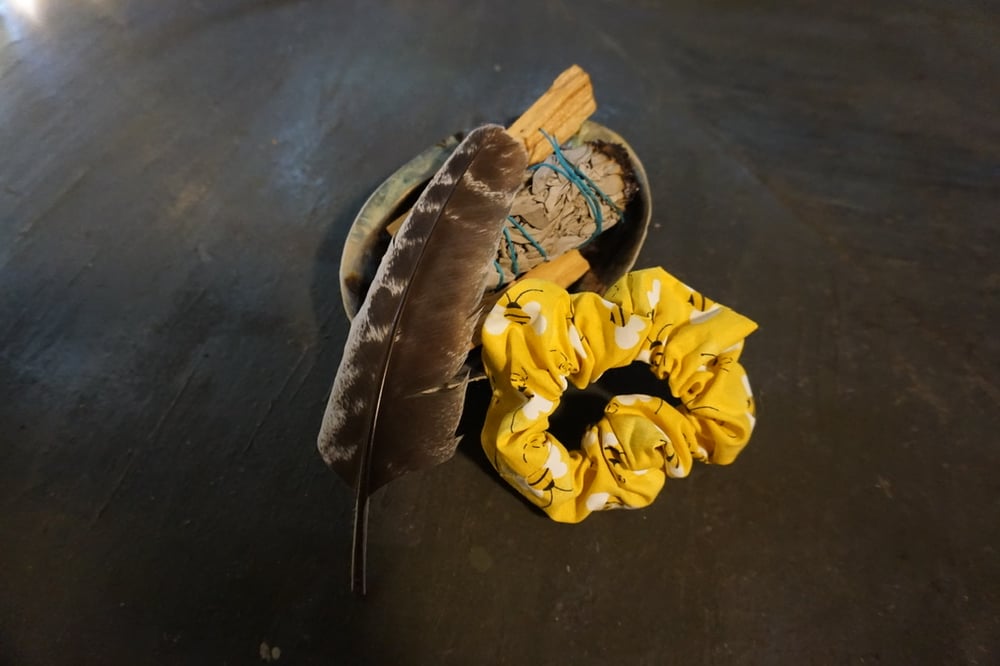 Image of Honey Bee Scrunchie 