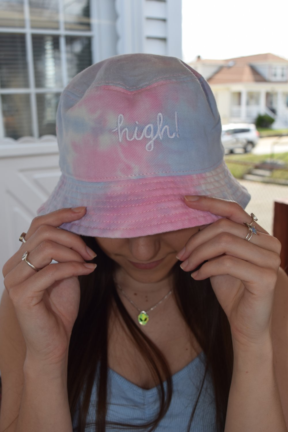 Image of Cotton candy high! bucket hat 