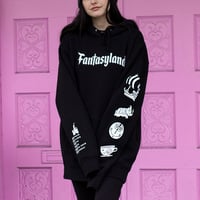 Image 1 of Fantasy Pullover Hoodie Black