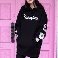 Image 2 of Fantasy Pullover Hoodie Black