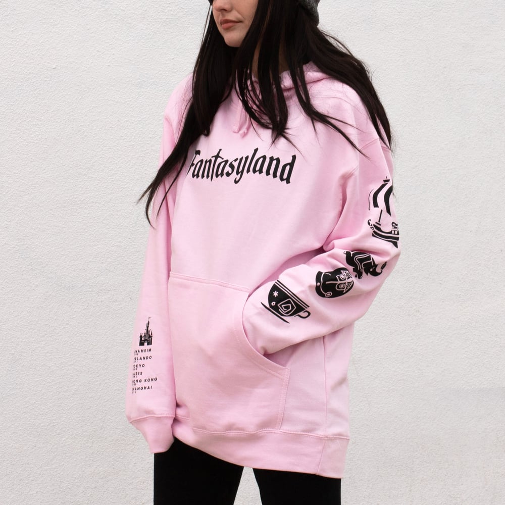 Image of Fantasy Pullover Hoodie Pink