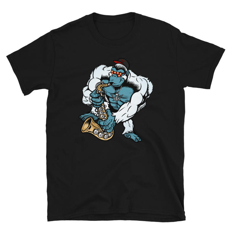 Image of YETI SAX - T-Shirt (BLACK)