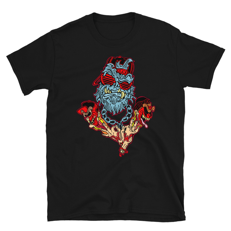 Image of WIKED YETI- T-Shirt (BLACK)