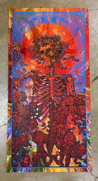 RARE “IN GOD WE TRUST” • LIQUID FIRE CENTRIFUGE ORIGINAL ART FOIL