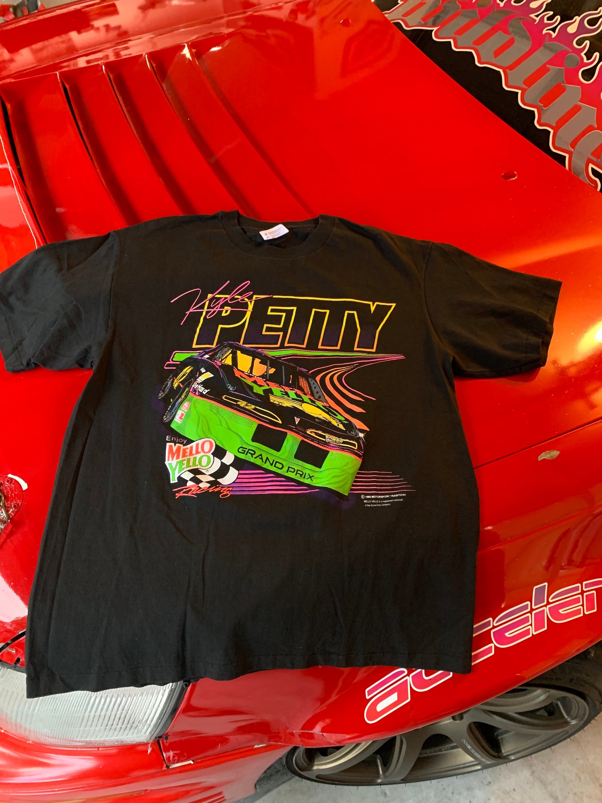 kyle petty mello yello shirt