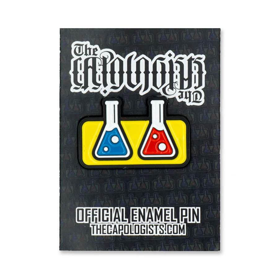 The Capologists Beakers Pin