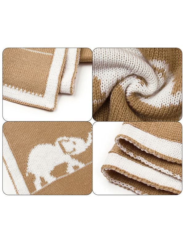 It's A Elephant Night Throw Blanket