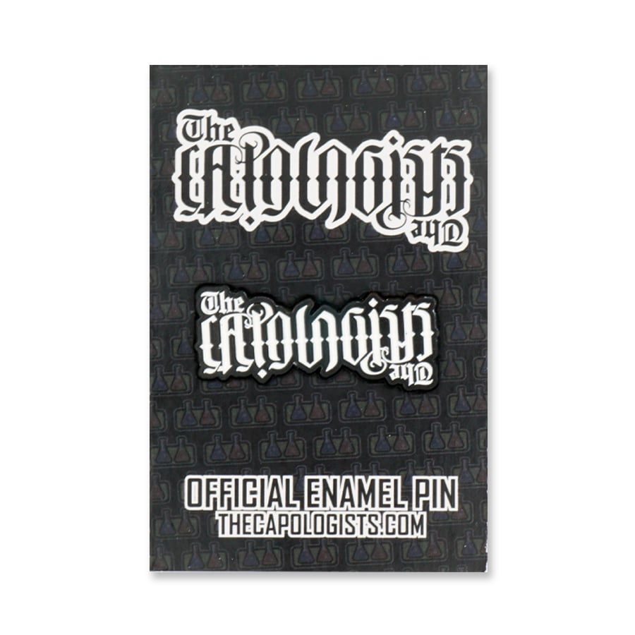 The Capologists Soft Enamel Pin - Black Editions