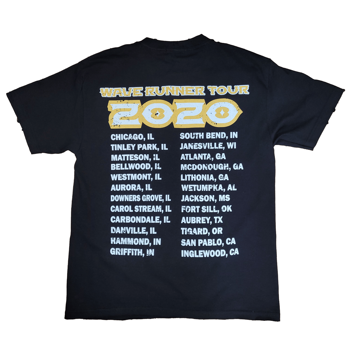 Wave Runner Tour Tee(black)