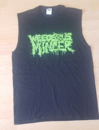 Image 1 of Weedeous Mincer - Sleeveless logo shirt 