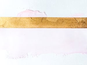 Colours - pink, wide - acrylic and 23 carat gold on premium quality paper