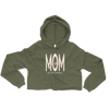 Mom Goals Cropped Hoodie