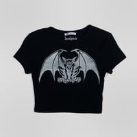 Image 4 of Hand Printed Gargoyle Tee