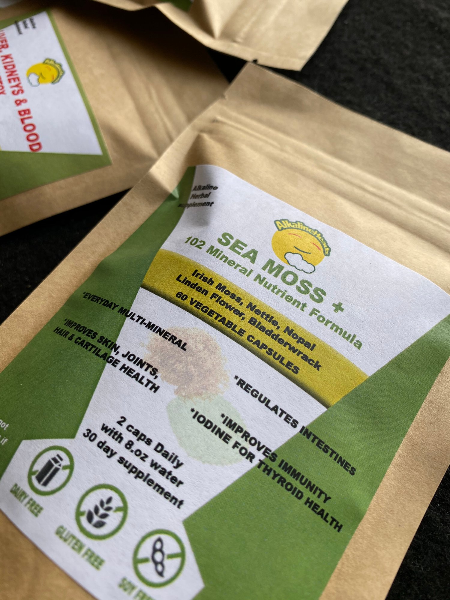 Image of SEA MOSS PLUS - 102 Mineral Nutrient Supplement - 30 or 45 day