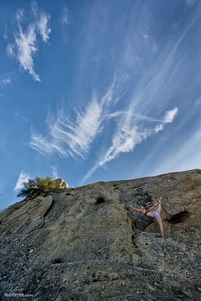 King Dancer on a Mountainside