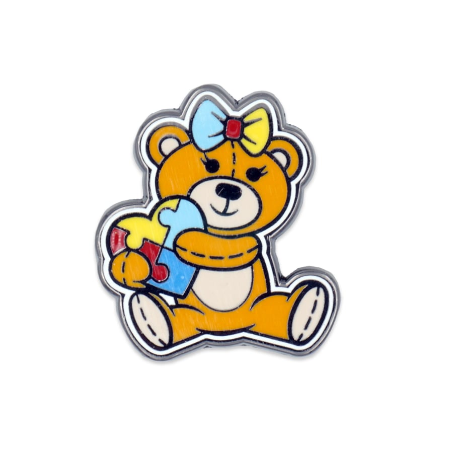 Ellie’s Bear Enamel Pin 