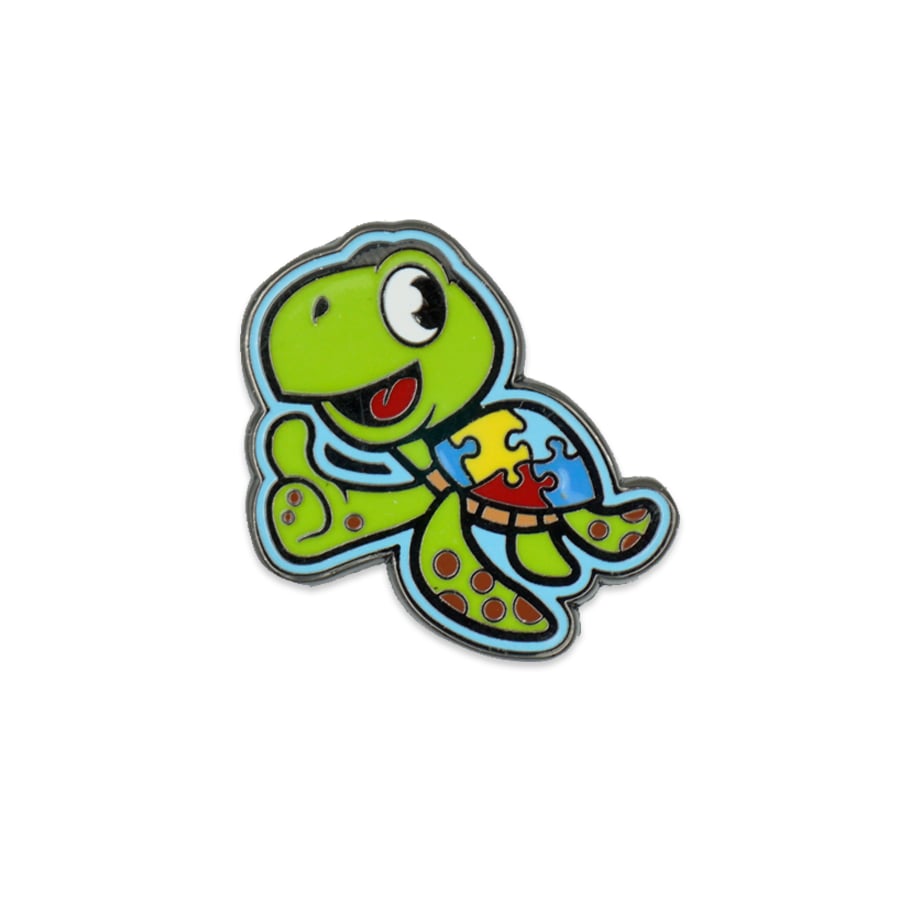 Hunter’s Turtle Enamel Pin