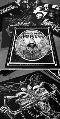 Image 5 of SEPULCHRAL VOICES 4way split vinyl (RB17) MASTER OF CRUELTY, NOCTURNIZED, FETID ZOMBIE, VOMIT CHURCH