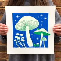Image 2 of LITTLE MUSHROOM GLOW (Limited Edition Blue and Green)