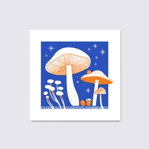 LITTLE MUSHROOM GLOW (Limited Edition Blue and Orange)