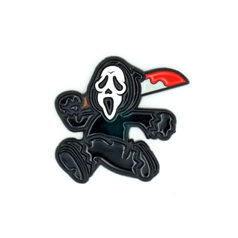 Ghostface enamel pin