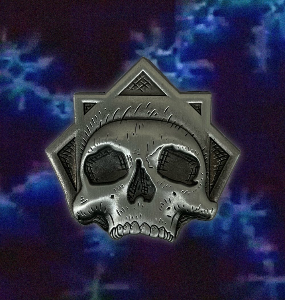 sacred skull pin